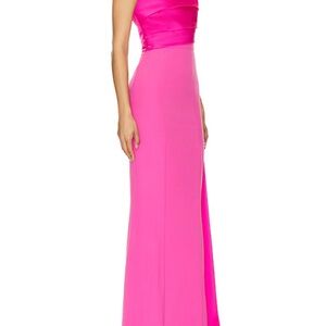 Elegant Pink Evening Gown